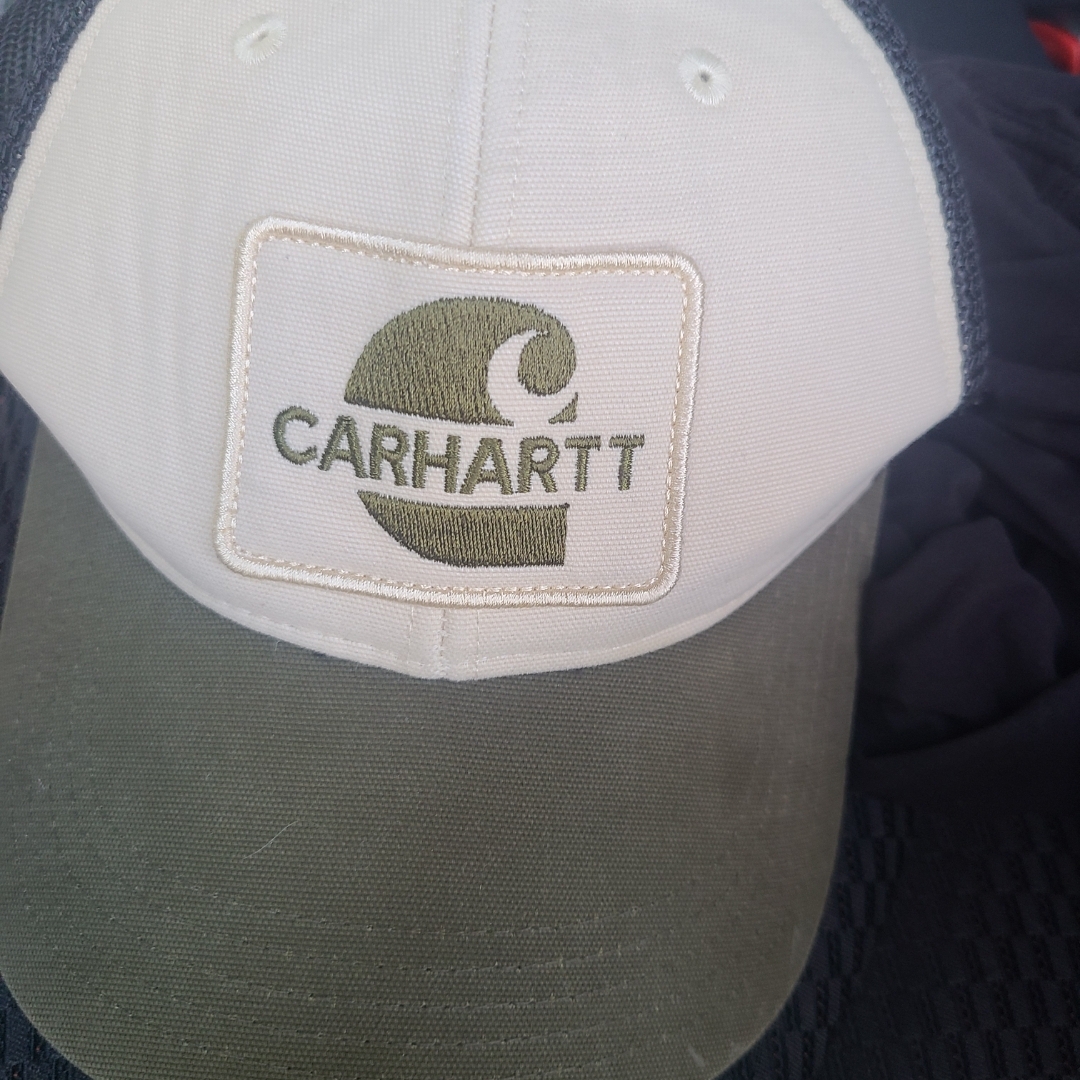 Carhartt White And Green Cap Carhartt White And Green Cap
